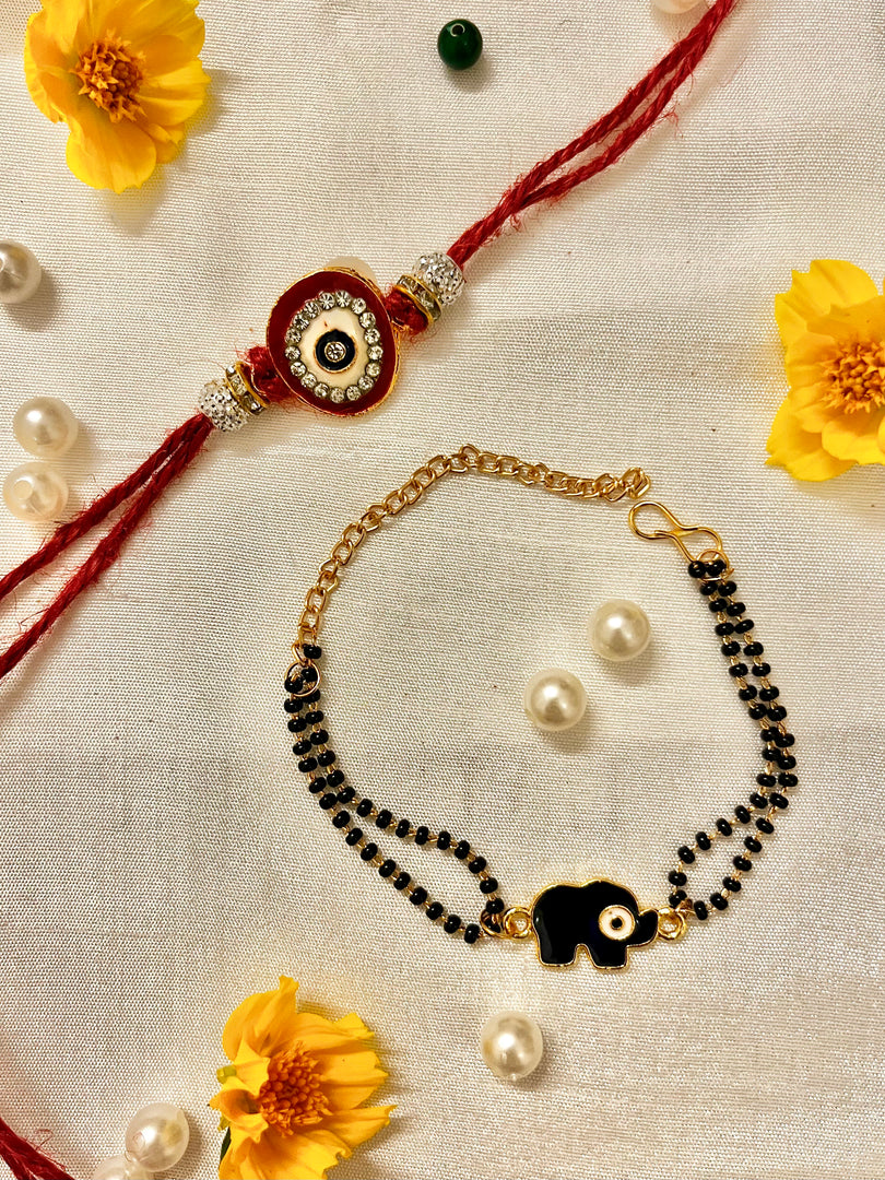 Set of 2 Powerful Evil-Eye Rakhis